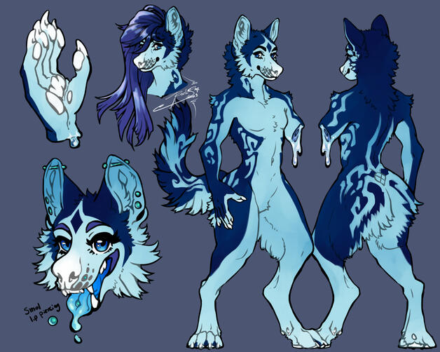 ref sheet by Rookshock ref sheet by Rookshock
